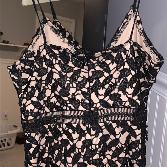 Tight Black Lace Dress - Picture 6 of 7